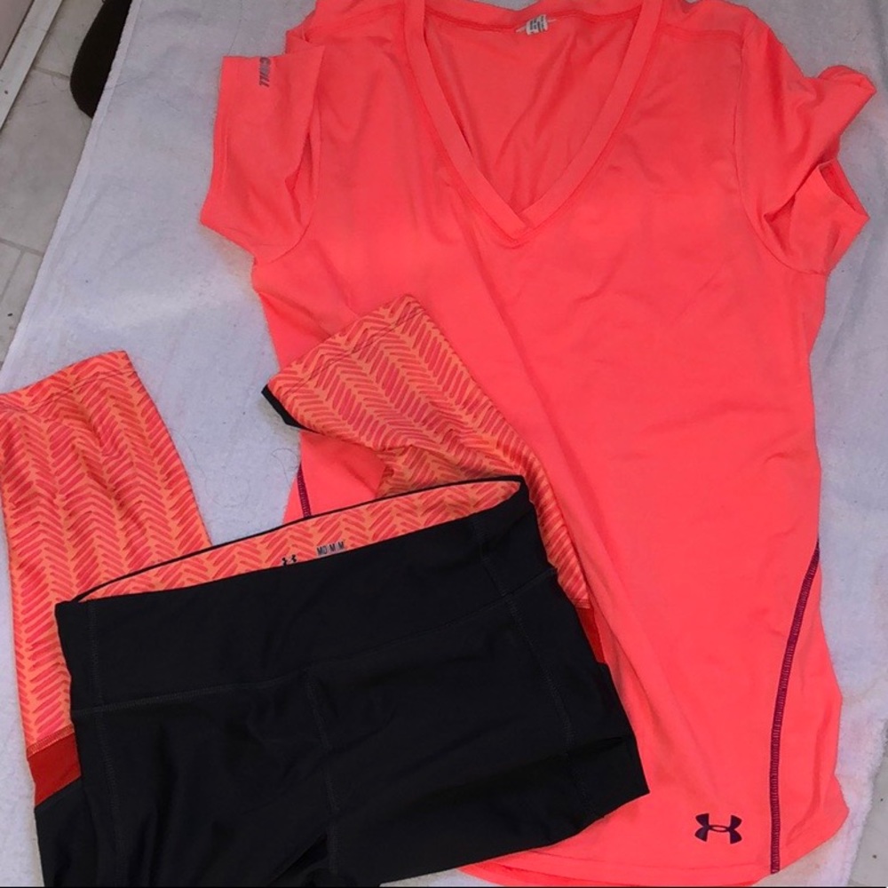 Matching Under Armour outfit